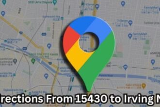 directions from 15430 to irving ny